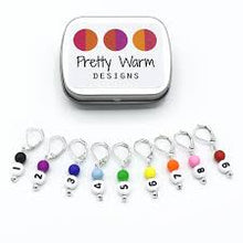 Load image into Gallery viewer, Pretty Warm Designs Stitch Markers

