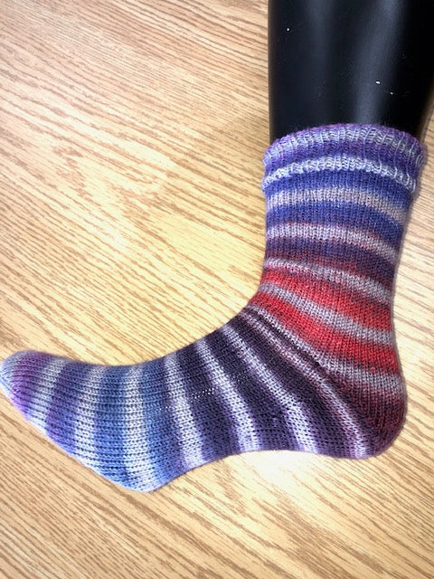 Two-at-a-Time Toe-Up Socks